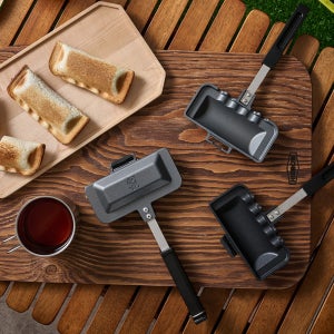 프라이어 샌드위치 쿠커 1구 캠핑용 샌드위치 메이커 핫도그 쿠커 분리형