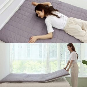퀸사이즈 원룸매트리스 요매트 3단접이식매트 자취