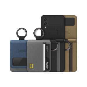 내셔널지오그래픽 갤럭시 Z플립4 비즈니스 월렛 케이스