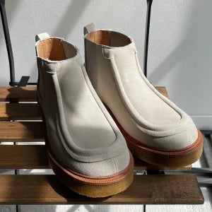 SS 스웨이드 첼시 부츠 (1color / 다크베이지)