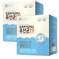 종근당 프로바이오틱스 유산균19 락토바실러스 비피더스균 유익균 30포 x 4박스