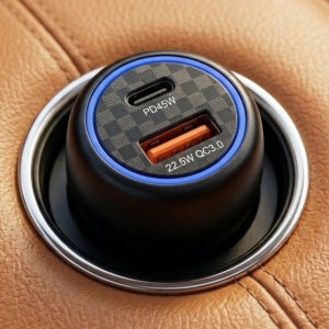 카멜레온360 차량용 시거잭 고속 충전기 PD3.0 45W + QC3.0 22.5W 2포트