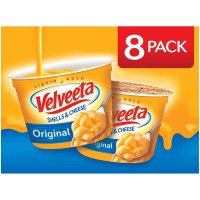 Velveeta Shells Cheese 벨비타 쉘 치즈 오리지널 전자레인지 파스타 소스 68g 8개입