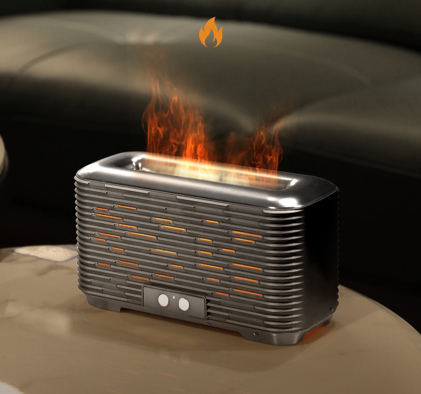 디퓨져 가습기 대용량 자동타이머 아로마테라피 집에서 안전하게 즐기는 불멍 초음파 가습방식 불멍인테리어 홈캉스 필수템