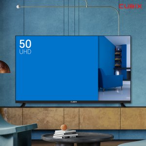 큐빅스 50인치 TV 울트라 LED UHD 4K 1등급 중소기업티비 CBXTV500UHD