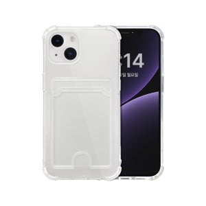 아이스토리 iPhone 14 시리즈 카드 수납 클리어 케이스