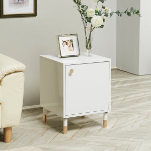 센츠 작은 좁은 침대 옆 선반 미니 협탁 400