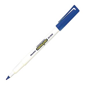 모나미 네임펜F 0.5mm~1.0mm 중간글씨용, 청, 1개