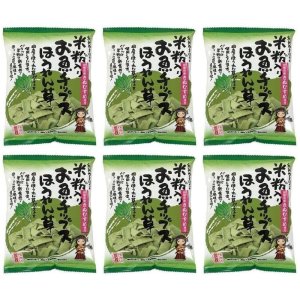 BesshoKamaboko 벳쇼카마보코 쌀가루 피쉬 칩스 시금치맛 40g 6팩