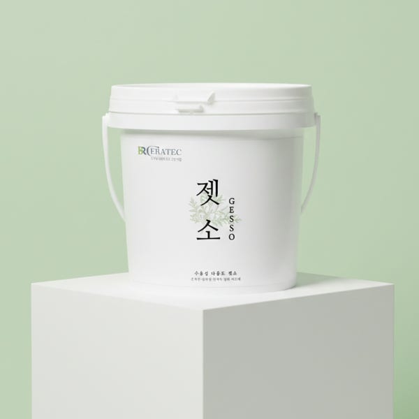 자연정원 친환경 젯소 프라이머 페인트 셀프 수성 타일 욕실 베란다 벽지 가구 방문 1L