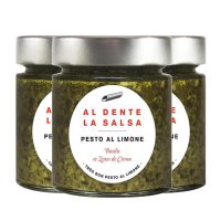 Al dente la salsa Basil Lemon Zest Pesto 알단테 라 살사 바질 레몬 제스트 페스토 소스 135g 3병