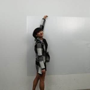 붙이는 화이트보드 무반사 화이트150 x 450cm 친환경 시트지 칠판 학원 학교 전문