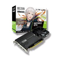 엘사 엘사 지포스 gtx 1650 sp 그래픽 보드 vd7043 gd1650-4gersp