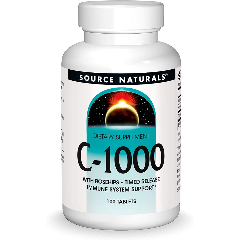 소스<b>내추럴</b>스 <b>내추럴 비타민C</b> 1000mg 100정