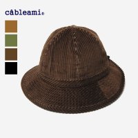 cableami 케이블아미 코듀로이 메트로 버킷햇 모자 (4컬러)