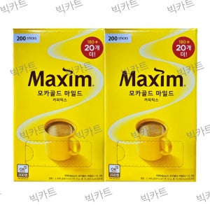 맥심 모카골드 마일드 커피믹스 400T