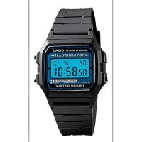 카시오 Men’s Quartz Illuminator Alarm Chronograph Digital 35mm Watch F105W-1A