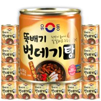 유동 뚝배기 번데기탕 구수한맛 280g 24캔