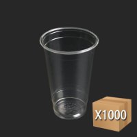 [박스] 20온스 92파이 생분해성 PLA 친환경 아이스컵 580ml 1000개