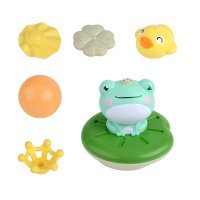 빙글빙글 분수 개구리 목욕 장난감 욕조 장난감