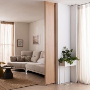 원목 파티션 셀프 사무실 주방 거실 현관 인테리어 가벽 우드 공간분리 무타공 310mm