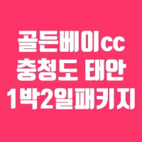 골든베이cc 이탈리아 정취를 느낄 수 있는 태안 1박2일 골프패키지