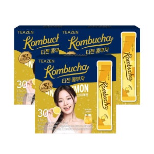 티젠 콤부차 진저레몬 30스틱입X3박스