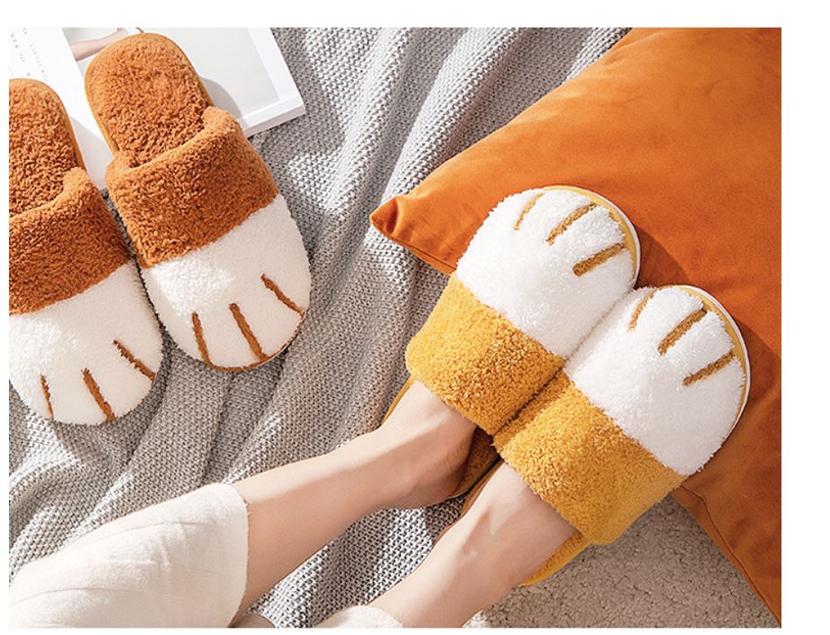 제니<b>컬리</b> 겨울 방한 털 슬리퍼 사무실 실내화 거실화 홈 카페 층간소음 실내화 <b>수능</b> 실내화 귀여운 고양이슬리퍼