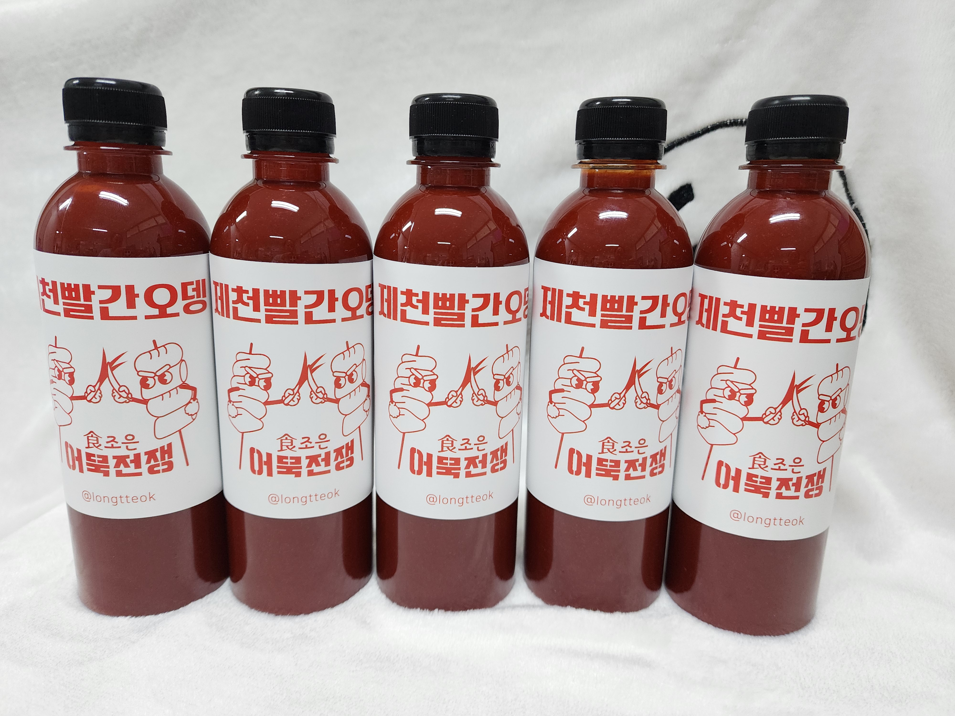 Sikjoeun Food Jecheon Red Eomuk (Fish Cake) Sauce 400g