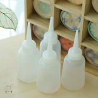 150ml PE병 4개 디자인 비누 만들기 도구 병 우드그레인솝 패턴솝 도트솝 도구