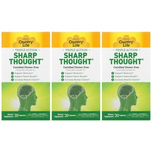 2+1 컨트리라이프 Sharp Thought 30캡슐 포스파티딜세린 DHA 도코사헥사엔산 대두레시틴 청어 청대두 Sharp-PS Gold