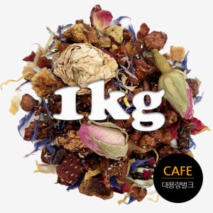 플라워 가든 과일 블렌딩 허브차 1kg, 1개