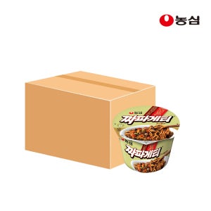 농심 짜파게티 큰사발 123g x 16개 짜장라면 컵라면