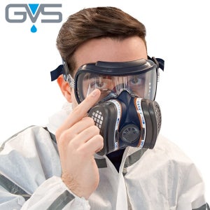 영국 GVS 방독면 산업용방독마스크 보안경 화재대피 방진특급 SPR405(필터포함)