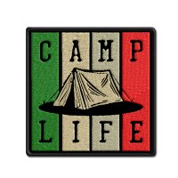 쾌빵몰 백패킹 아웃도어 자수패치 (BPIO) - 캠핑라이프 (CAMPING LIFE)