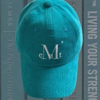 MUCENT BALL CAP (Corduroy blue green) 무센트 볼캡 코듀로이 골덴 블루 그린