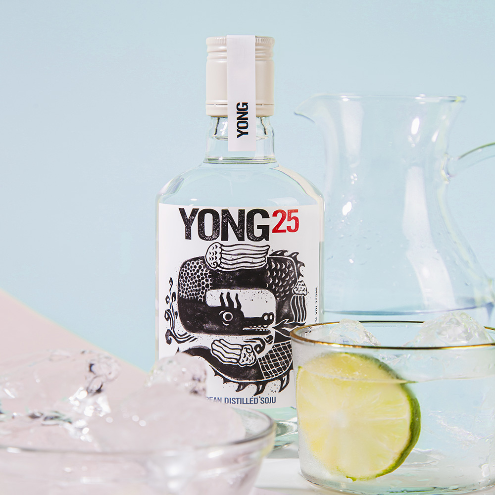 용소주 용25 프리미엄 고급소주 전통주 증류식소주 375ml