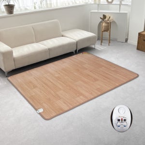 사계절구들장 온수 카페트 매트 3인용 전기장판 모노륨 거실 전기매트 중형 (150x183)