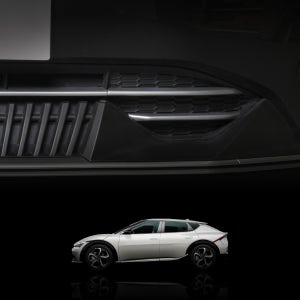 벤딕트 EV6 튜닝 용품 프론트 하단 그릴 몰딩