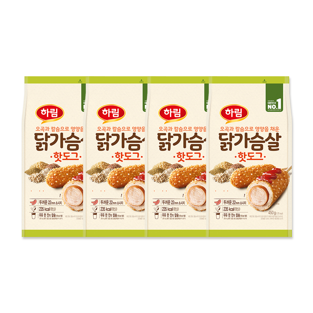 닭가슴살 핫도그