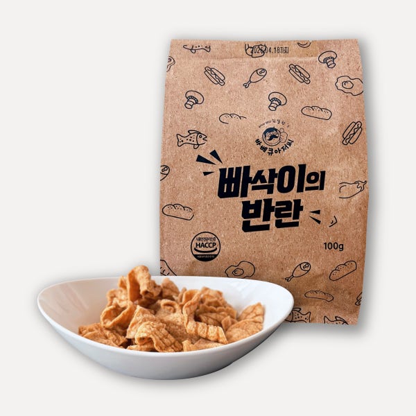 바베큐아저씨 국민 어포튀김 꾸이꾸이 빠삭이의 반란 1봉 100g