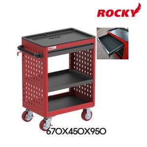 ROCKY 이동식 공구함 119T1D1S 툴카트 공구보관 운반기