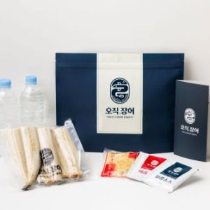 [초벌] 오직장어 국산 백마강 무항생제 자포니카 민물장어 중량 450g 2인분+소스+초생강