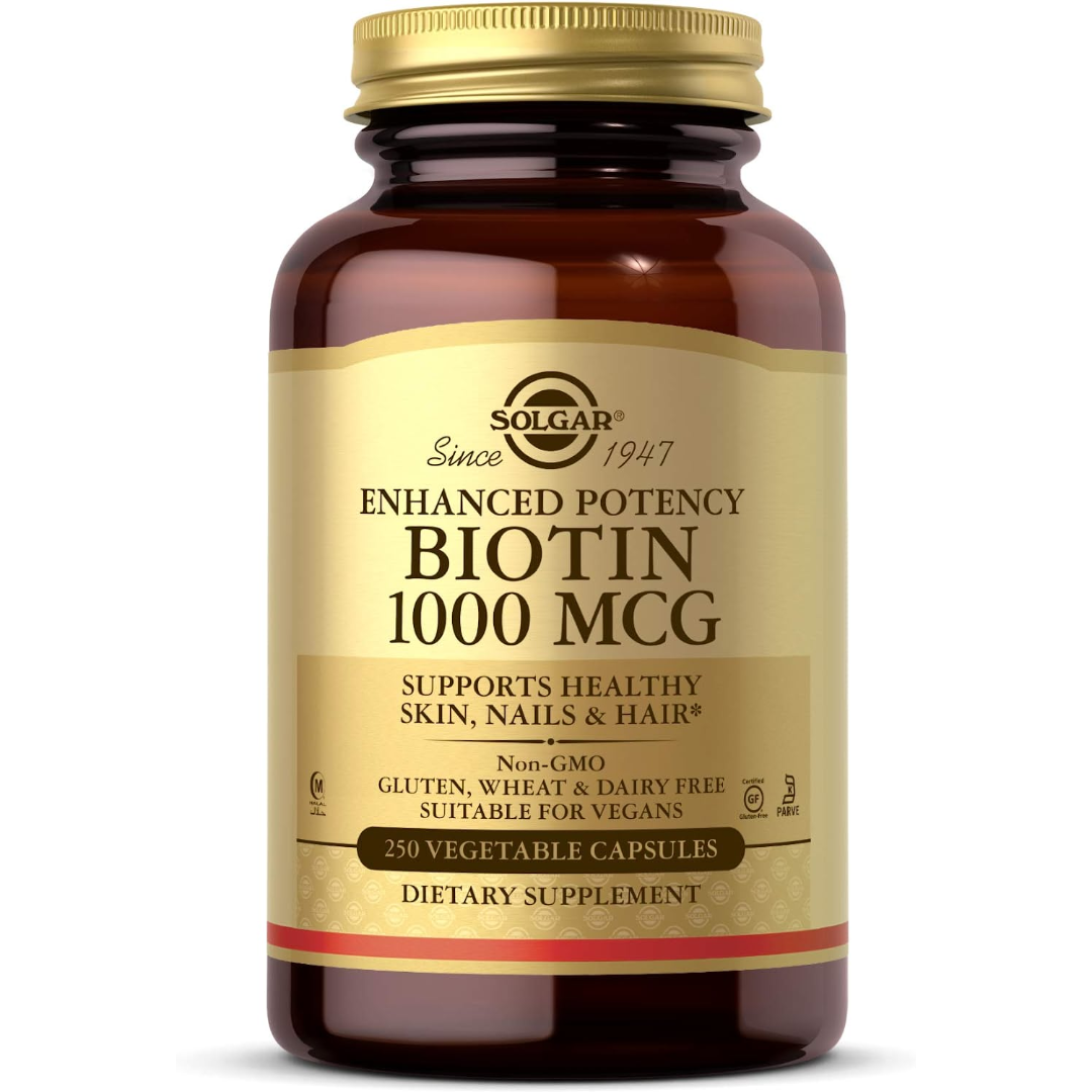 솔가 <b>비오틴 1000 mcg</b> 250 야채 캡슐