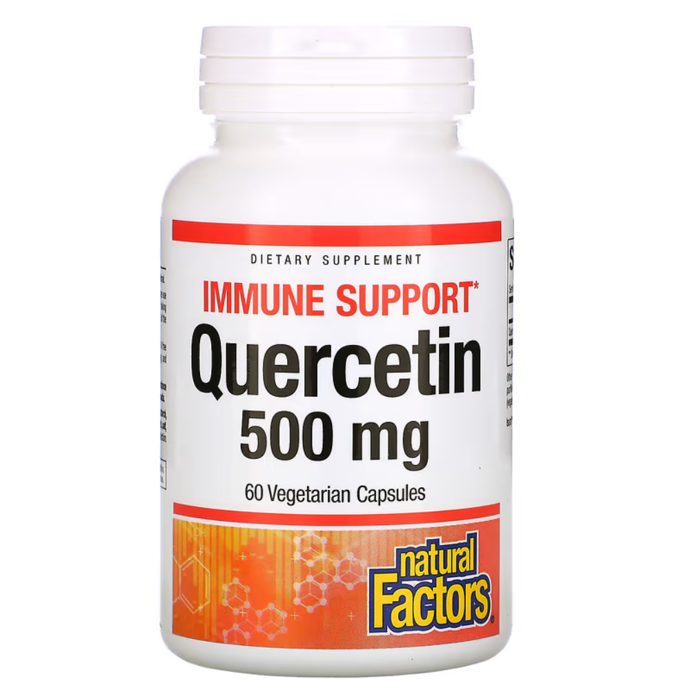 내추럴팩터스 <b>퀘르세틴 500mg</b> 60베지캡슐