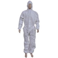 시온가드 SF 코팅방수 ON-101(XL 흰색) 원피스작업복 보호복 방역복
