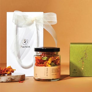 포이티 국산 꽃차 12종 택1 메리골드 국화 도화 캐모마일 카네이션 겹벚꽃 구절초