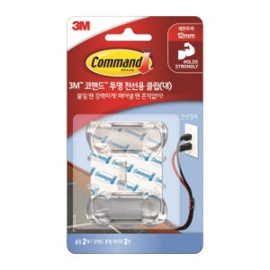 3M)코맨드 전선용 클립(17303/대)