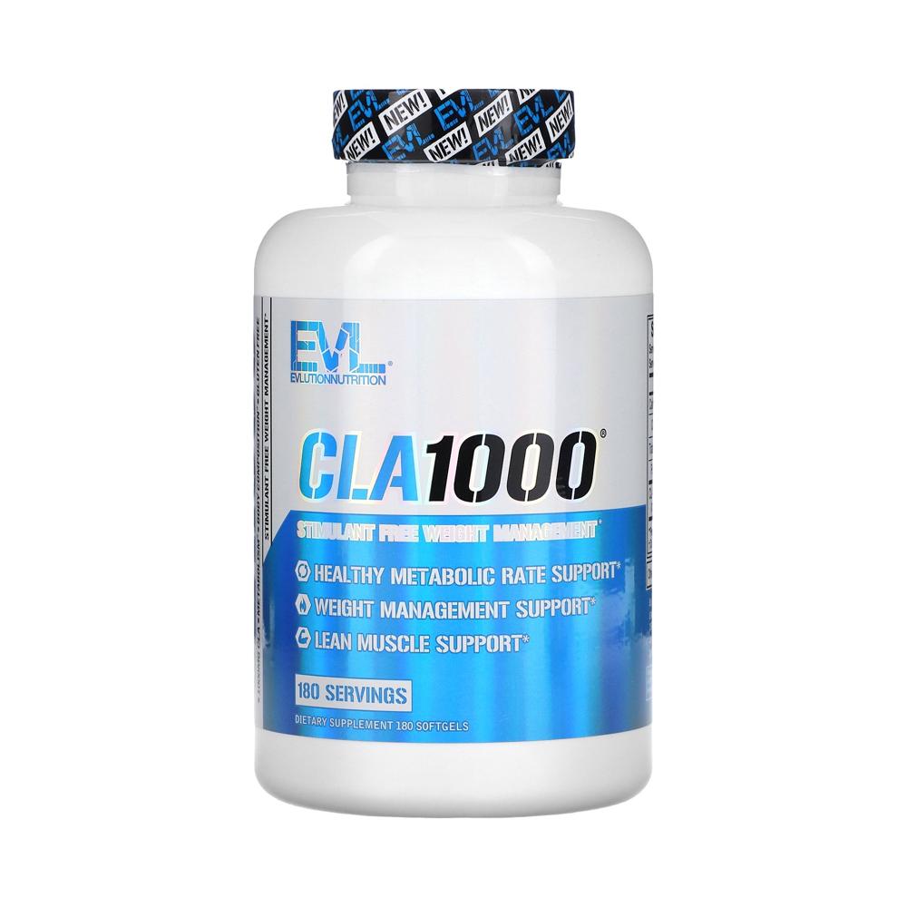 EVL <b>에볼루션 뉴트리션</b> CLA <b>공액리놀레산</b> 1000mg 180정