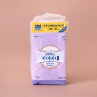 크리넥스 마이비데 센서티브케어 캡64매x6